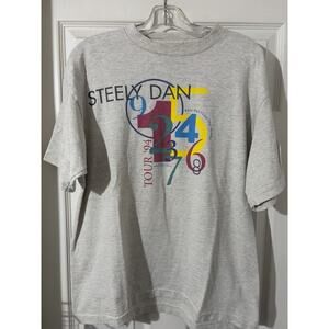 Vintage 1994 Steely Dan Tour Shirt Sz XL Rock Band Rikki Don’t Lose That Number